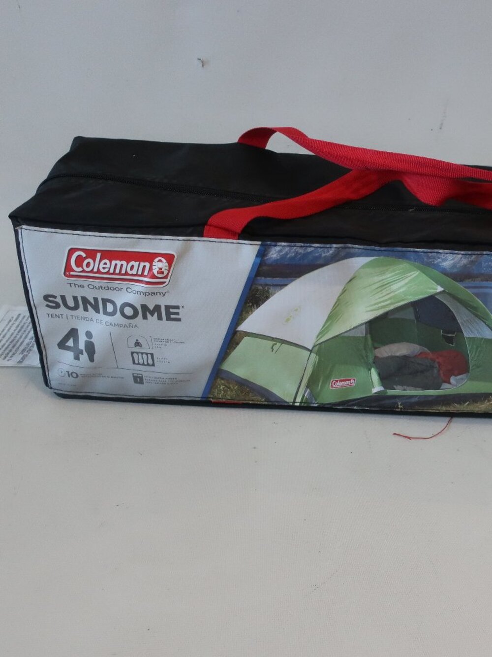 NIB Coleman Sundome Green 4-Person Weather Tec Camping Tent